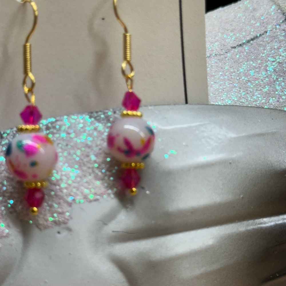 Colorful Beaded Earrings 2/$22 - Picture 3 of 4